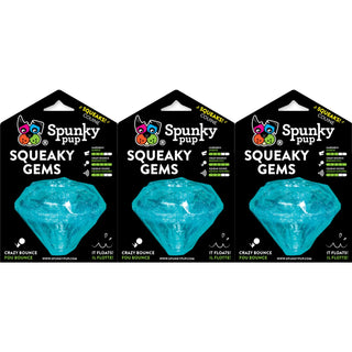 Diamond Squeaker, Squeaky Toy- ASSORTED COLORS (3-Pack)