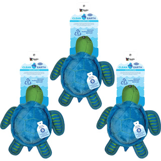 Clean Earth Recycled Plush Toy, Turtle, Large (3-Pack)