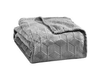 Amrani Blanket - King - Grey