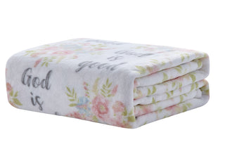 Blessed "God is Good" Oversized Throw 50x70