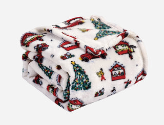Celebrating Christmas Microplush Throw Blanket