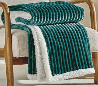 Corduroy Sherpa Throw (2 Pack)