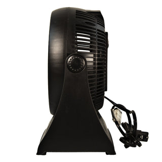 8" Turbo Portable Fan - Black