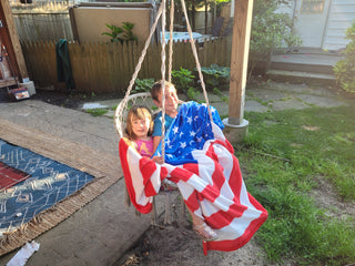 American Flag Oversized Ultra Soft Throw (50x70) - Patriotic