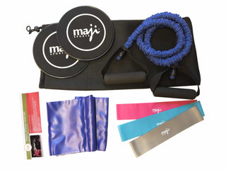 Maji Sports Home fitness Fitness bundle Exercise equipment Workout equipment Resistance bands Yoga mat