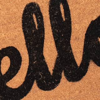 30″x17″ Coir Doormat – Welcome