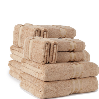 12 Piece Towel Set - Taupe