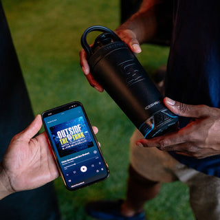 Ice Shaker Speaker Bottle