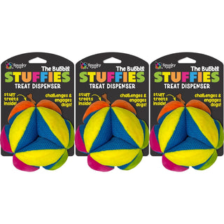 Stuffies Treat-Dispensing Plush Toy, The Bubble (3-Pack)