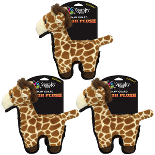 Tough Plush, Plush Toy, Giraffe (3-Pack)