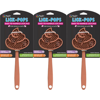 Lick-Pops Poop Emoji (3-Pack)