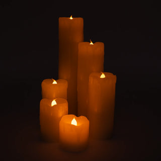 6 Piece Decorative Flameless Led Candle Set