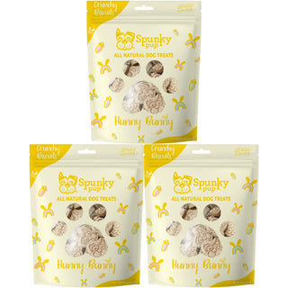Hunny Bunny, Crunchy Biscuit Treats, 10 oz (3-Pack)