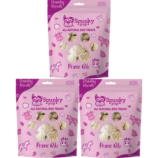 Prime Rib, Crunchy Biscuit Treats, 10 oz (3-Pack)