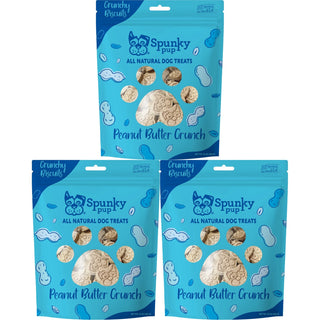 Peanut Butter Crunch, Crunchy Biscuit Treats, 10 oz (3-Pack)
