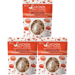 Chicken Jerky Cookies with Sweet Potato Chips, 6 oz (3-Pack)
