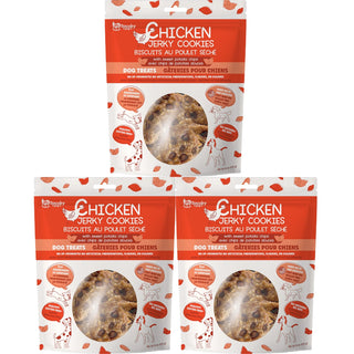 Chicken Jerky Cookies with Sweet Potato Chips, 12 oz (3-Pack)