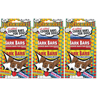 Bark Bars, Dog Treat Bar, 4 Count Variety Pack, Assorted Flavors, 6 oz (3-Pack)