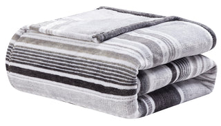 Printed King Blanket - Cole