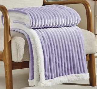 Corduroy Sherpa Throw (2 Pack)