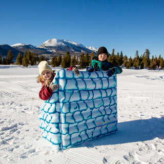 Inflatable 2 Person Snow Bunker