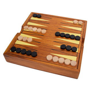 Wooden Backgammon Game Set