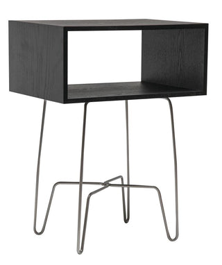 Wooden End Table - Black Coffee Finish