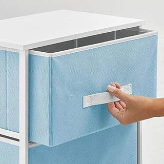 Jane 2-Drawer Compact Dresser - Blue/White