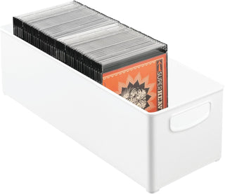 Versatile Storage Kitchen Bin with Handles - White