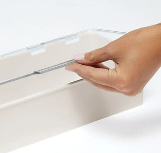 Storage Box with Hinged Lid (8-Pack)