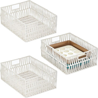 Rustic Pantry Basket Set (6-Pack)