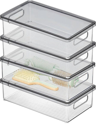 Organizer Bin with Lid (16-Pack)