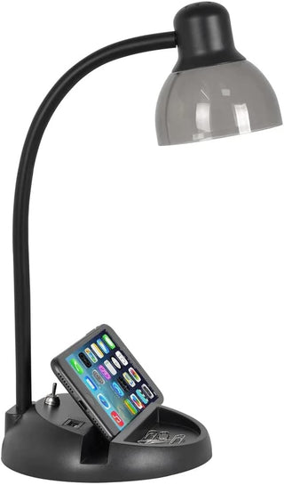 LED Desk Lamp with USB Port (2-Pack)