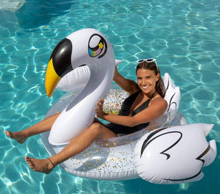 Glitter Unicorn Jumbo 48" Pool Tube