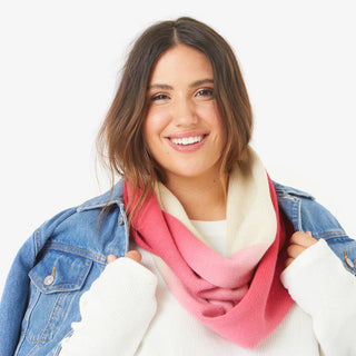 Dip Dye Infinity Scarf