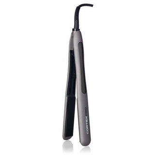Pro Flat Iron | 1” Digital Heat Tourmaline Ceramic Plate Iron w/ Carrying Case