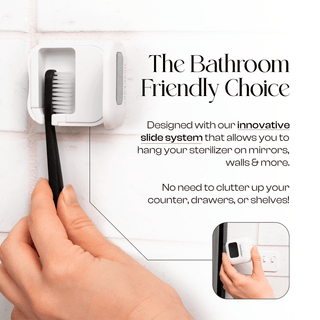 UV-C Toothbrush Sanitizer Case
