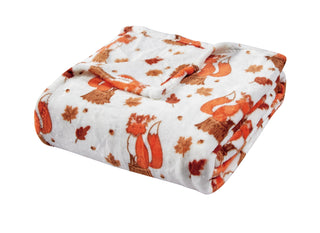 Fall Vixen Microplush Throw Blanket