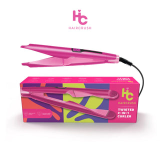 "2-in-1 Twist" Digital Curler & Straightener