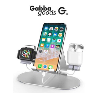 3in1 Desktop Stand for iPhone, Apple Watch, & AirPods