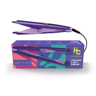 "2-in-1 Twist" Digital Curler & Straightener