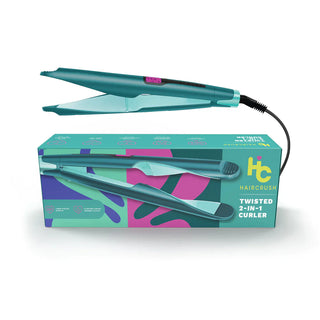 "2-in-1 Twist" Digital Curler & Straightener