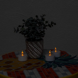LED Flameless Tealight Candle Set (12 Pack)