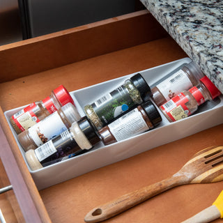 Raised Spice Drawer Organizing Rack