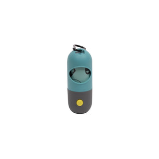 Waste Bag Dispenser with LED Flashlight