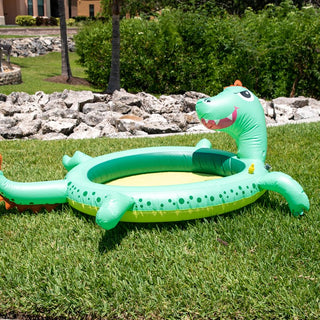 Dinosaur Inflatable Sprinkler Pool
