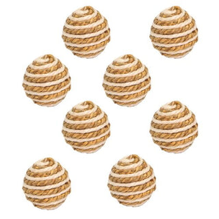 Sisal & Seagrass Ball Cat Toy (8 pack)