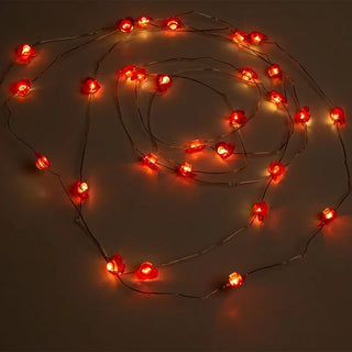 10′ USB String Lights (Hearts)