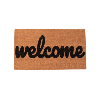 30″x17″ Coir Doormat – Welcome