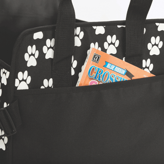 Portable Travel Bed Tote (Paw Print)